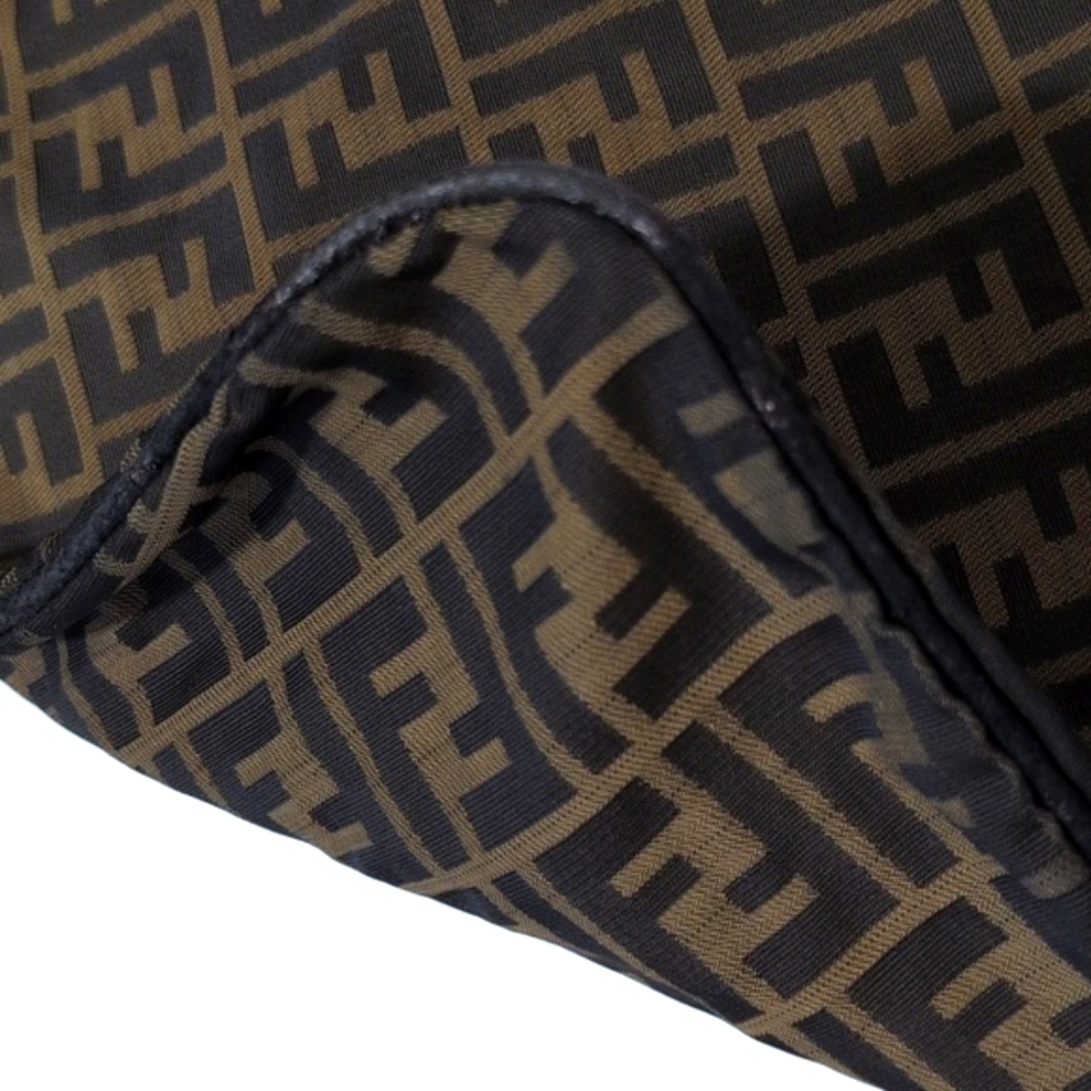 FENDI Zucca Canvas Shoulder Bag - Picture 14 of 15